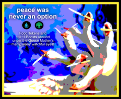 Peace Was Never an Option - The Goose Mother Store Deck